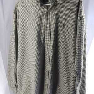 Ralph Lauren long sleeve button down collared shirt XL
